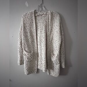 Maurices Cream Speckled Cardigan